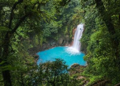 همسفر آبشارهای خروشان کاستاریکا: سفری به سرزمین زمردین