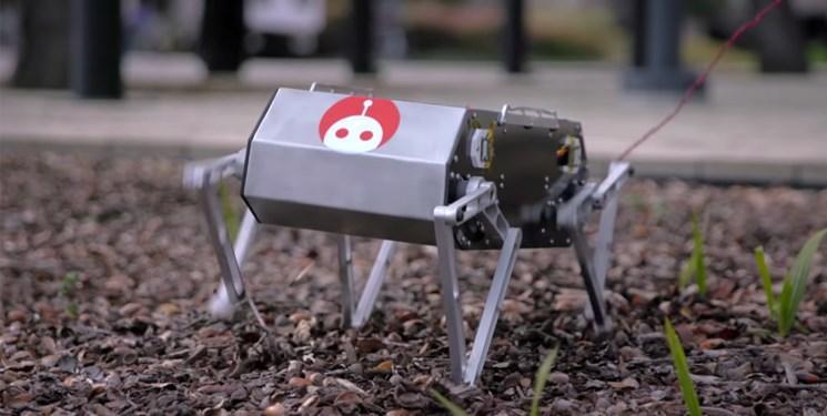 تولید سگ رباتیکی که در هوا پشتک می زند