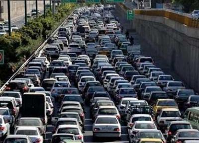 ثبت بیشترین تردد جاده ای بین ساعات 18 تا 19 در شبانه روز گذشته