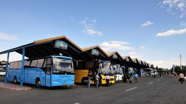 آمادگی 14 هزار و 400 دستگاه اتوبوس برون شهری برای سفرهای نوروزی