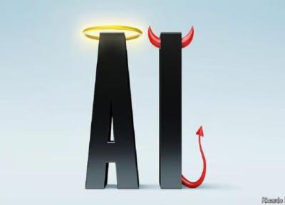 طرح جنجالی اکونومیست درباره هوش مصنوعی، فرشته یا شیطان؟ ، عکس