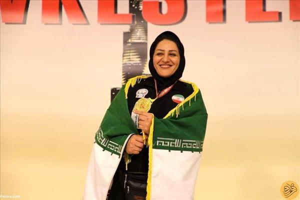 تاریخ سازی بانوی ایرانی در مچ اندازی قهرمانی آسیا