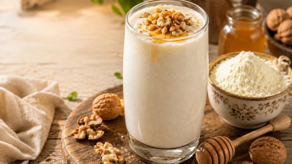 طرز تهیه معجون افزایش وزن با شیر خشک؛ بمب کالری برای چاقی